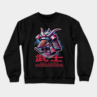 Warior Armadillo Samurai Shell Slasher Crewneck Sweatshirt